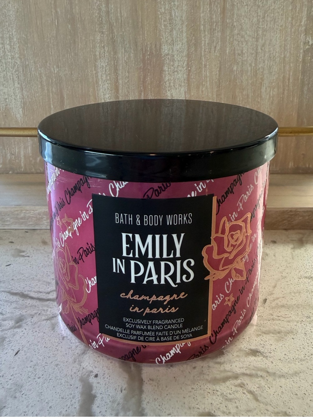 NEW Bath & Body Works - Emily in Paris “Champagne” Candle